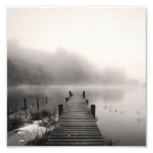 En la niebla - lago Ard Arte Fotografico