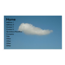 En la nube 9 tarjetas de visita