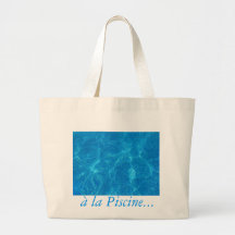 en la piscina… bolsas