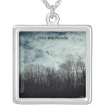 En las maderas collar personalizado