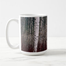 En las maderas taza