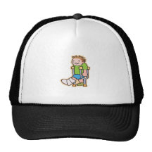 En las muletas gorras