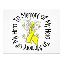 En memoria de mis alas del ángel del sarcoma del h invitaciones personales 