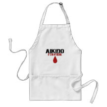 En mi AIKIDO de la sangre Delantal