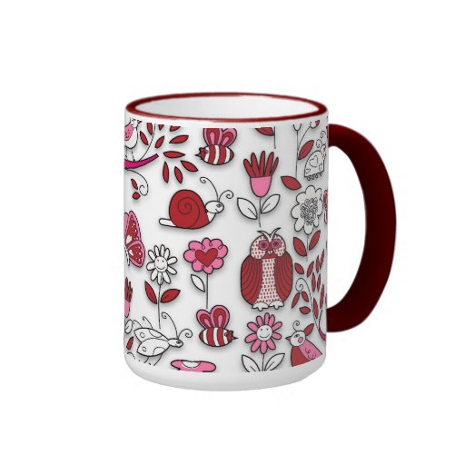 En mi jardín taza
