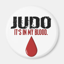 En mi JUDO de la sangre Imán De Frigorífico