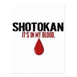 En mi sangre SHOTOKAN Postales