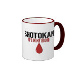 En mi sangre SHOTOKAN Taza De Café
