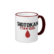 En mi sangre SHOTOKAN Taza De Café