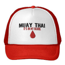 En mi TAILANDÉS de MUAY de la sangre Gorras