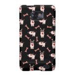 - En negro - Samsung lindo ido perro Galaxy S2 Funda
