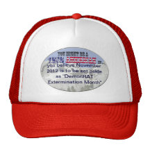 en noviembre de 2012 "mes de la exterminación de D Gorros Bordados