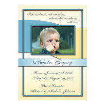 En nuestras invitaciones de la adopción del ~ de l anuncios  
