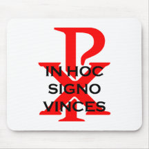 En Signo hoc Vinces Alfombrilla De Ratón