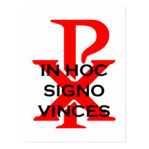 En Signo hoc Vinces Tarjeta Postal