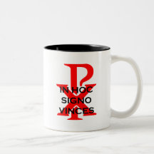 En Signo hoc Vinces Tazas De Café