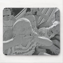 En su cara Mousepad Alfombrilla De Ratones