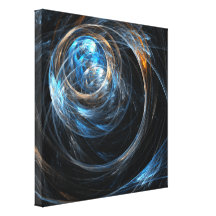 En todo el mundo el arte abstracto envolvió la imp impresion en lona