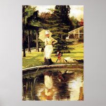 En una bella arte del ~ de James Tissot del ~ del  Impresiones