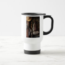 En una taberna vieja tazas