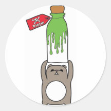 ¡EN VENTA! pegatina del oso del veneno