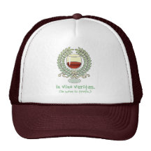 En vino es la verdad gorra