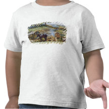 Encampment gitano, Appleby, 1919 Camisetas