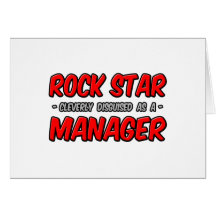 Encargado de la estrella del rock… felicitaciones