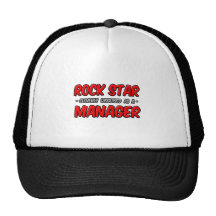 Encargado de la estrella del rock… gorros  