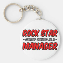 Encargado de la estrella del rock… llaveros