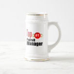 Encargado superior de la nómina de pago taza de café