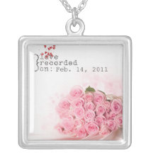 Encendido. .necklace registrado amor colgantes