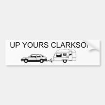 ENCIMA EL SUYO CLARKSON PEGATINA DE PARACHOQUE