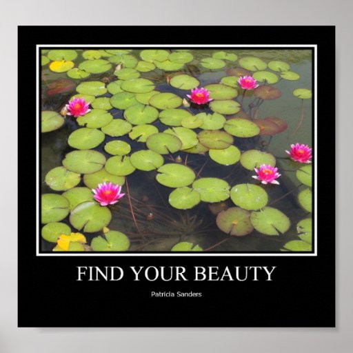 Encuentre su belleza impresiones