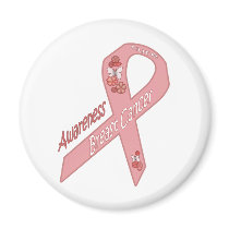 Encuentre una curación - conciencia del cáncer de  imanes