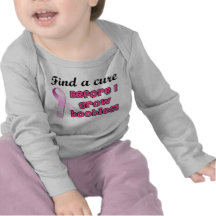 Encuentre una curación para el cáncer de pecho camisetas