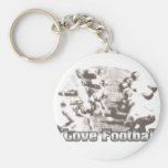 End zone del iGuide del fútbol Llavero Personalizado