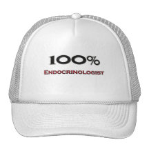 Endocrinólogo del 100 por ciento gorras de camionero