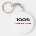Endocrinólogo del 100 por ciento llavero