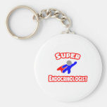 Endocrinólogo estupendo llaveros personalizados