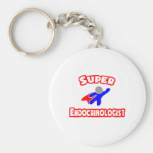 Endocrinólogo estupendo llaveros personalizados