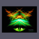 "Energía Obscura" (serie: Impresión oscura del art posters
