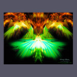 "Energía Obscura" (serie: Impresión oscura del art posters