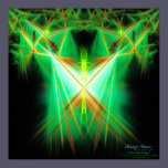 "Energía Obscura" (serie: Impresión oscura del art posters