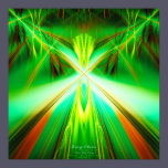 "Energía Obscura" (serie: Impresión oscura del art posters