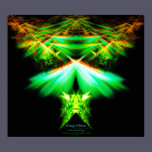"Energía Obscura" (serie: Impresión oscura del art posters