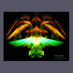 "Energía Obscura" (serie: Impresión oscura del art posters