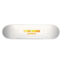 ¡Energía solar caliente! Patín Personalizado