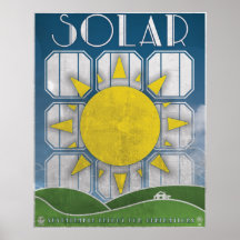 Energía solar posters