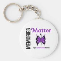 Enfermedad de Alzheimer de la materia de las memor Llavero Personalizado